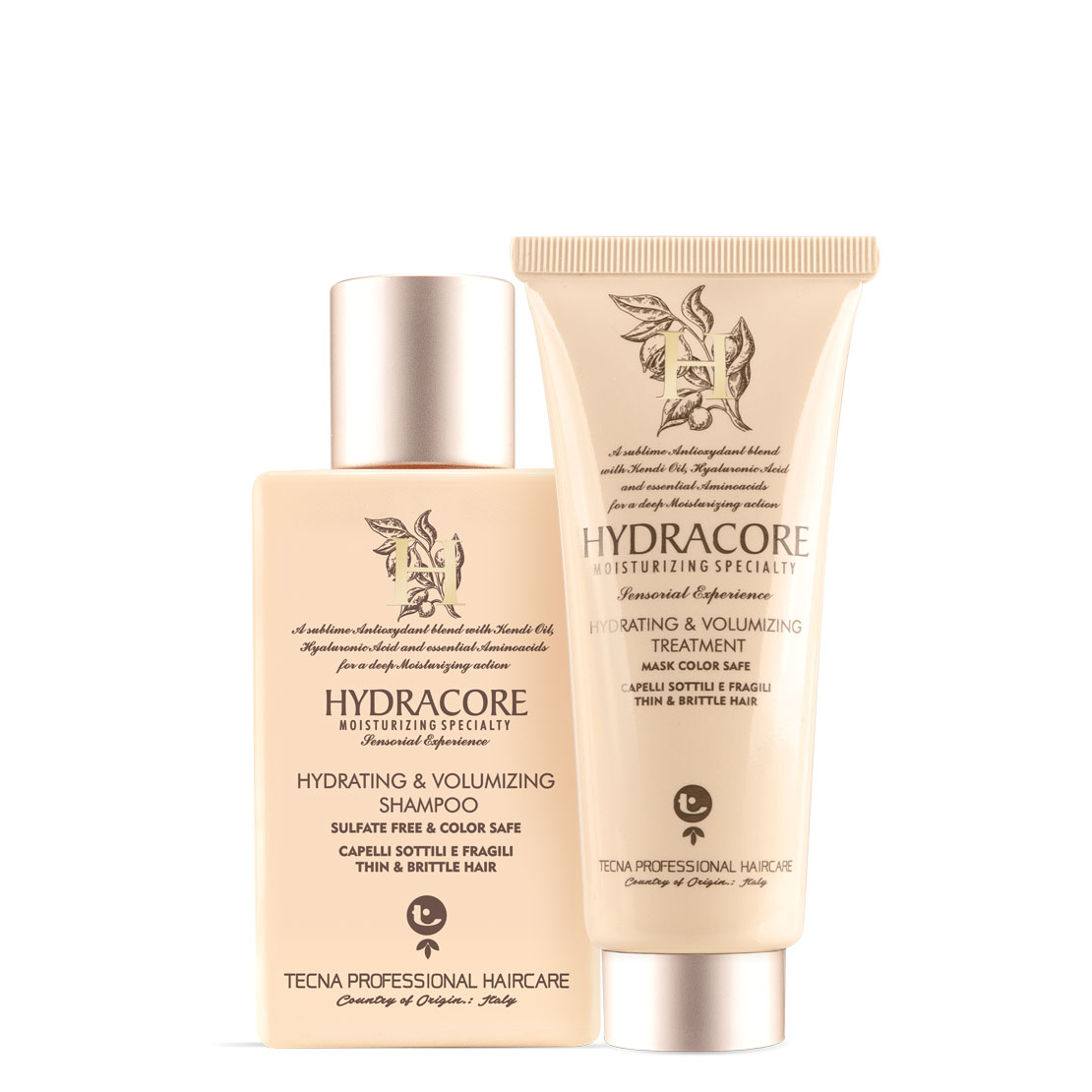 Tecna Hydracore Volumenmaske – 500ml Hydratisierende Pflege Für Voluminöses Haar
